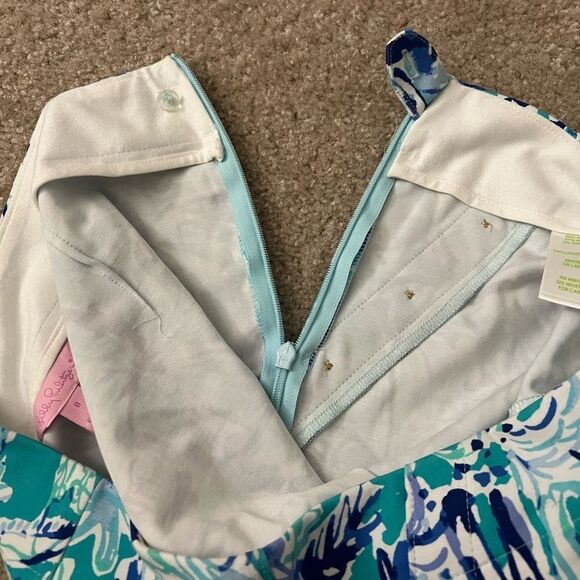 Lilly Pulitzer Marina Knit Shorts in Elephant Appeal - Picture 8 of 8